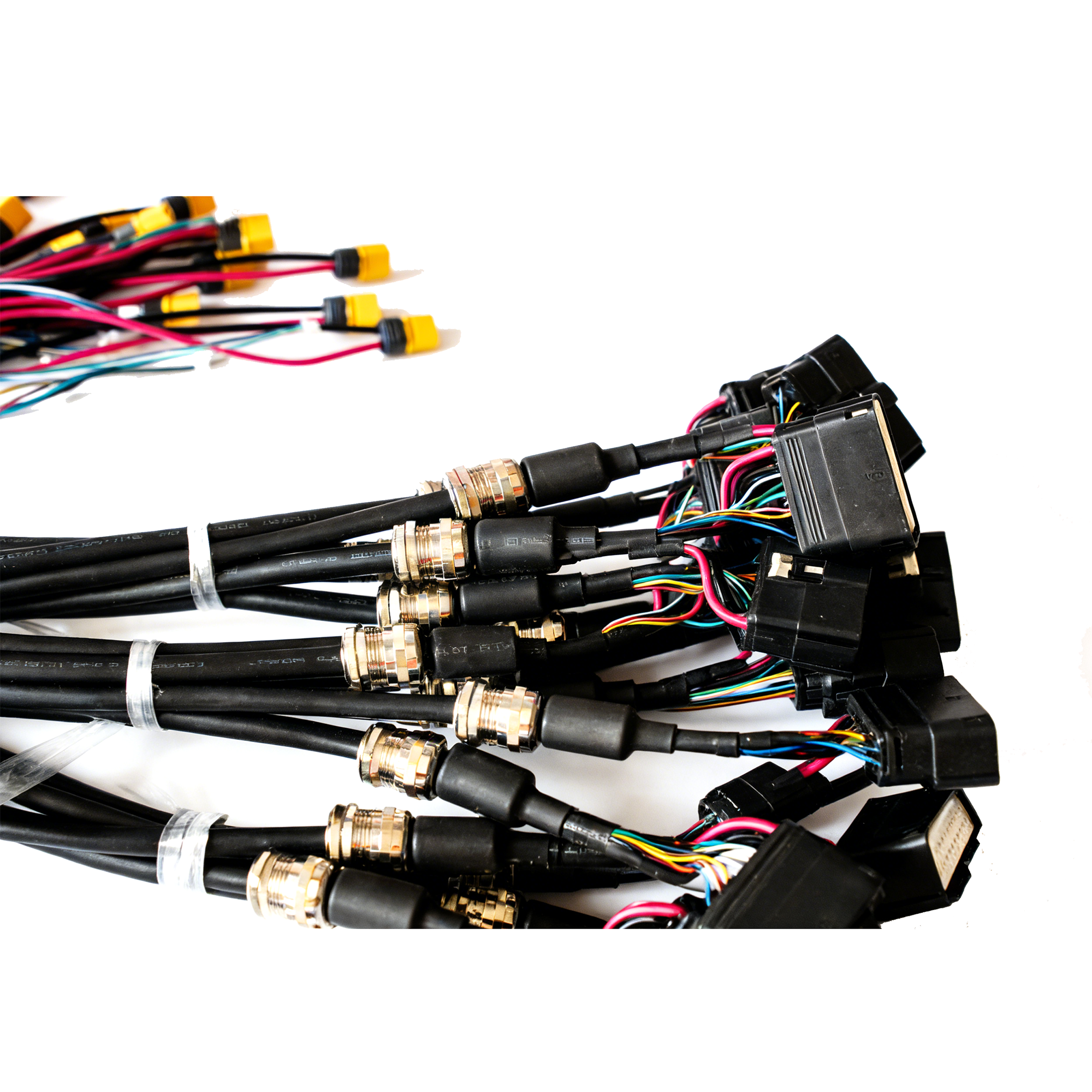 Electric scooter wiring harness