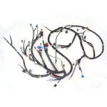 Excavator wiring harness