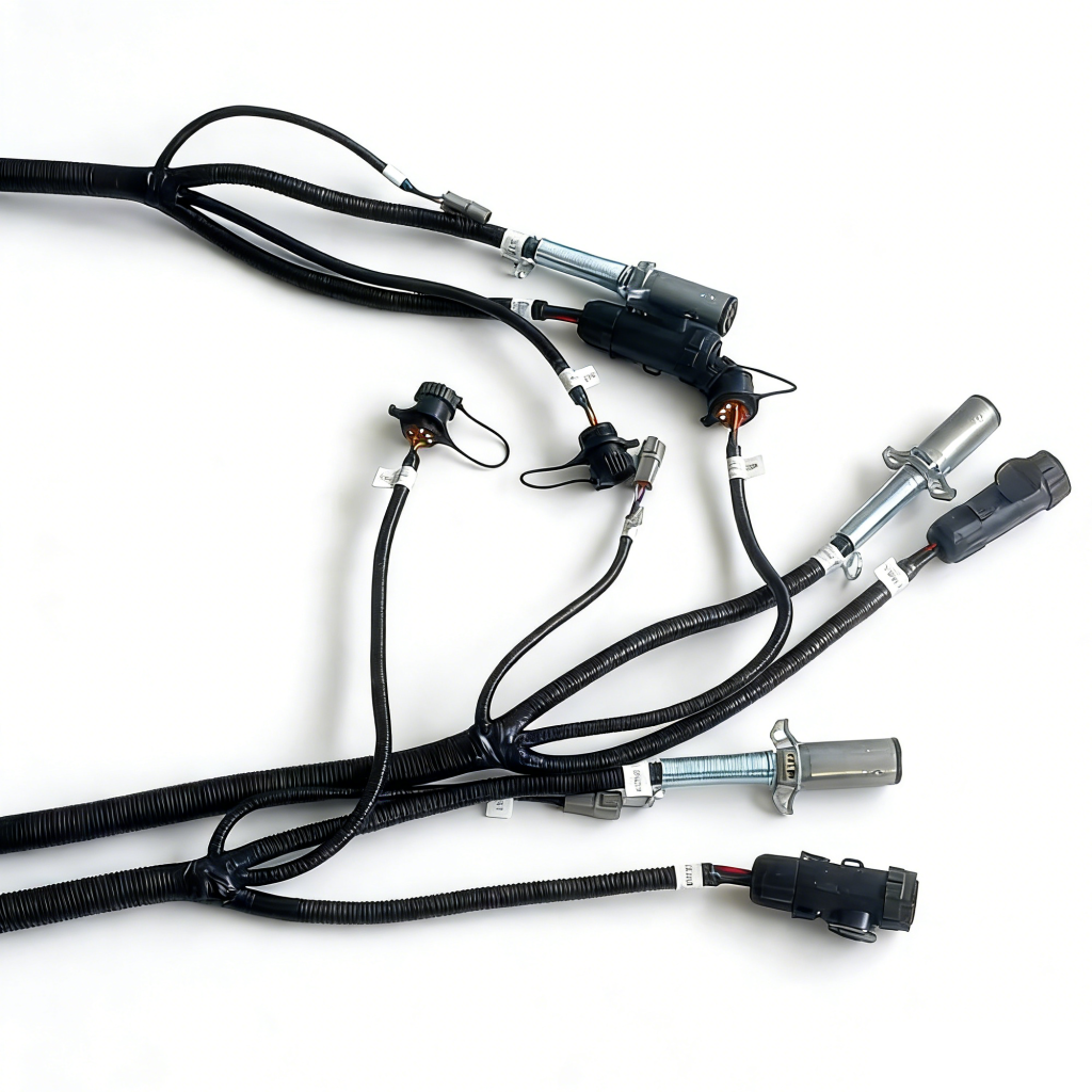Large seeder wiring harness