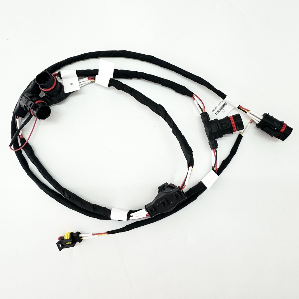 Energy storage fire protection wiring harness