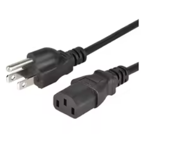 Three-Prong Power Cord for Host